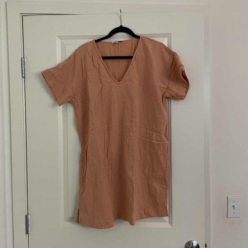 NWOT. Madewell gauze cover-up dress